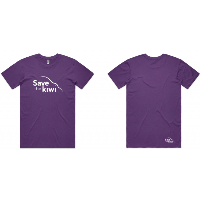 Save the Kiwi Men’s Tee - Purple