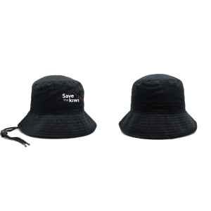 Save the Kiwi Bucket Hat - Black
